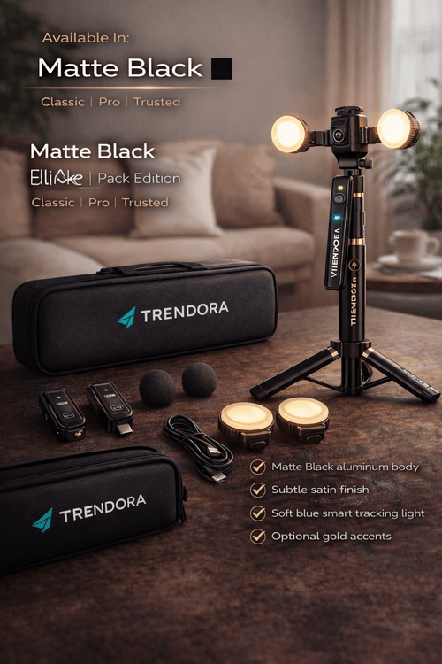 trendoraneckpillow travelblender AIsmarttripod