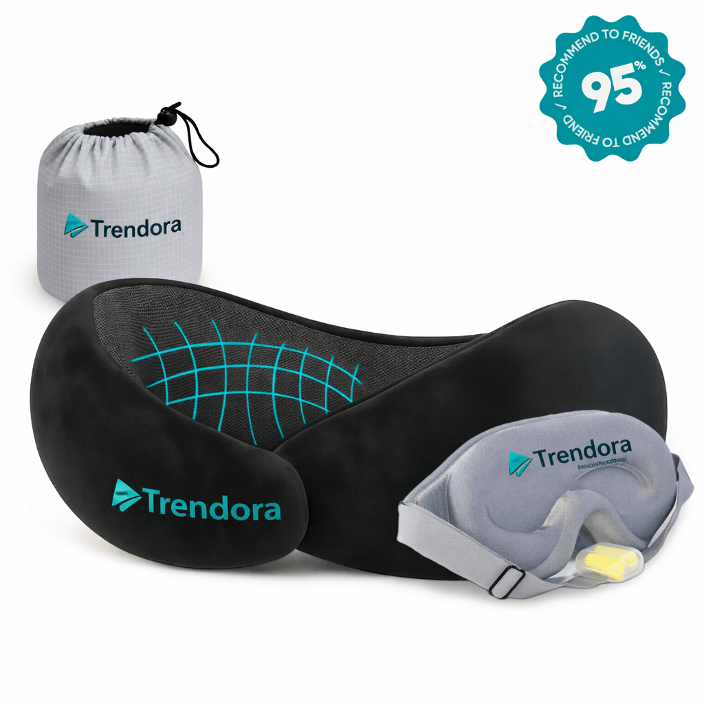 trendoraneckpillow travelblender AIsmarttripod